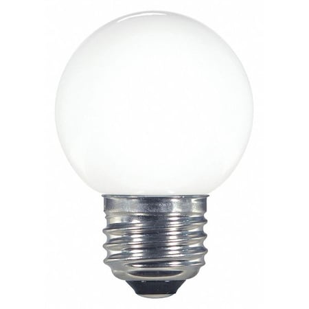 Satco Bulb, LED, 1.4W, 120V, G16 1/2, Base E26, 27K S9159