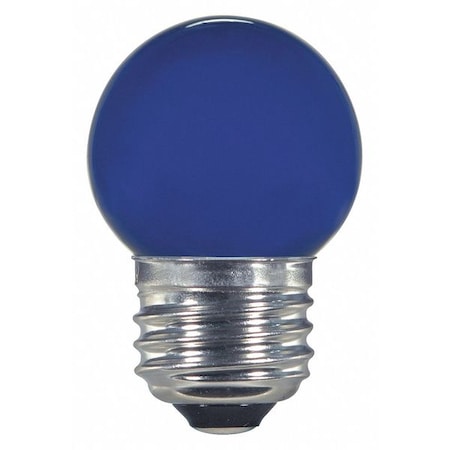 Satco Bulb, LED, 1.2W, 120V, S11, Base E26, Average Bulb Life: 25, 000 hr. S9162