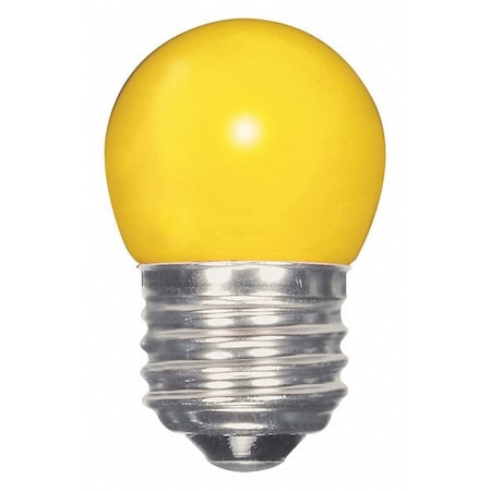 Satco Bulb, LED, 1.2W, 120V, S11, Base E26, Light Distribution: 360 Degrees Beam Spread S9166