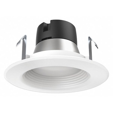 Satco 7.5 watt LED Downlight Retrofit - 4'' Baffle - 3000K - GU5.3 socket for MR16 retrofit - 12 V S9729