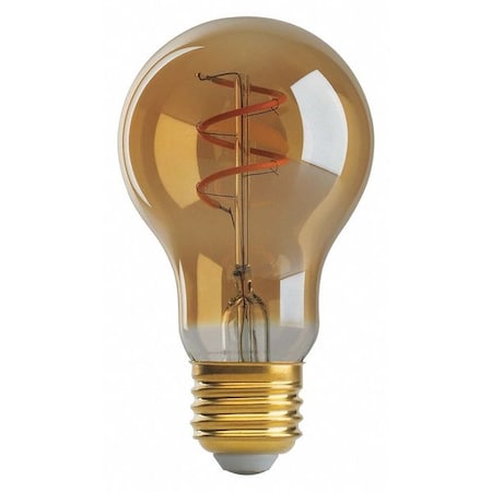 Satco Bulb, LED, 4W, 120V, A19, Base E26, 22K S9966