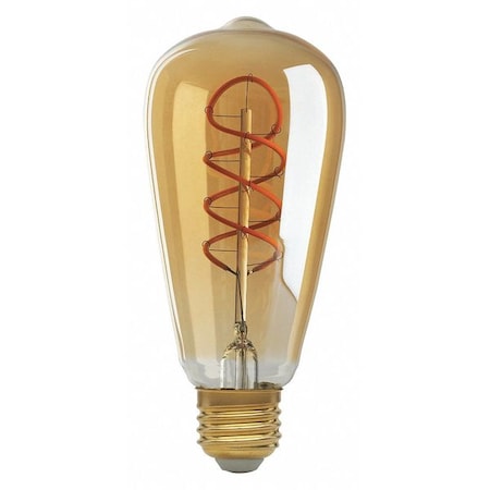 Satco 25 Watt Equivalent ST19 2200K Warm White Energy Efficient LED Light Bulb
