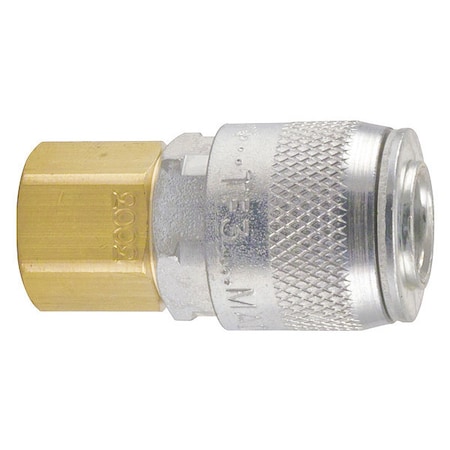 Foster Socket, TruFlate, 10, Brass/Steel, 1/4" TF3203