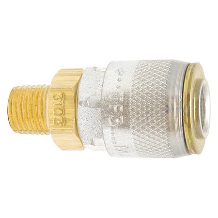 Foster Socket, TruFlate, 10, Brass/Steel, 1/4" TF2903