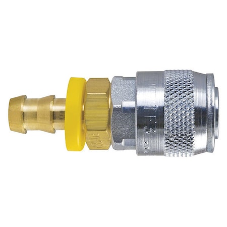 Foster Socket, TruFlate, 10, Brass/Steel, 1/4" TF1513