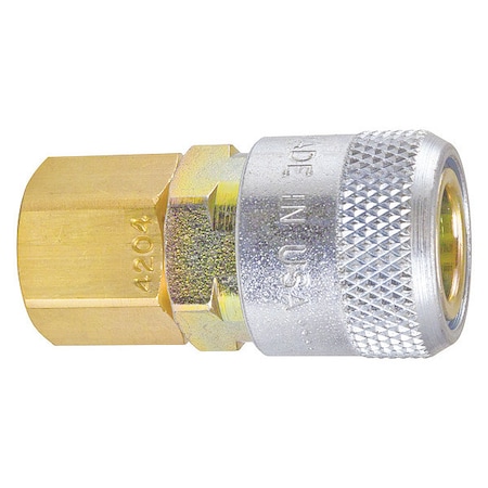 Foster Socket, TruFlate, 10, Brass/Steel, 3/8" TF4004