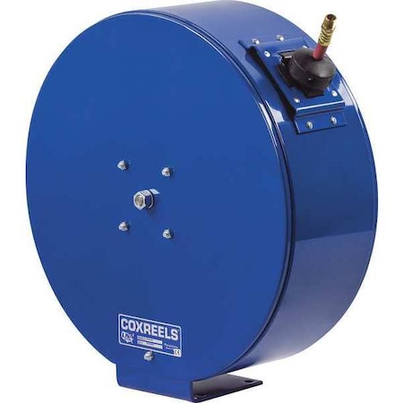 Coxreels Spring Return Hose Reel, 3/8 in Hose Diameter, 35 ft Length, 300 psi Max. Pressure, Brass EN-N-335
