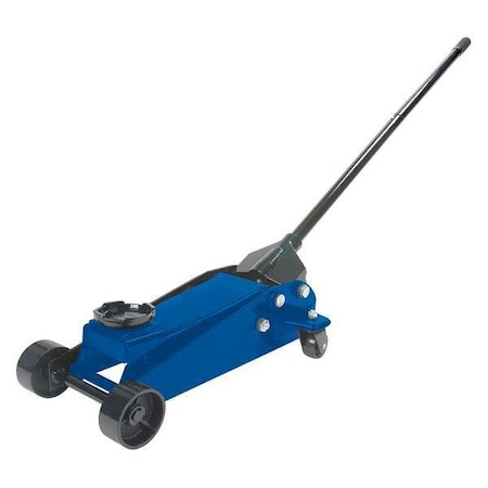 Westward 2-1/2 Tons Hydraulic Service Jack 19-1/4" Max. Lifting H., 5-1/2" Min. Lifting H 32EY95