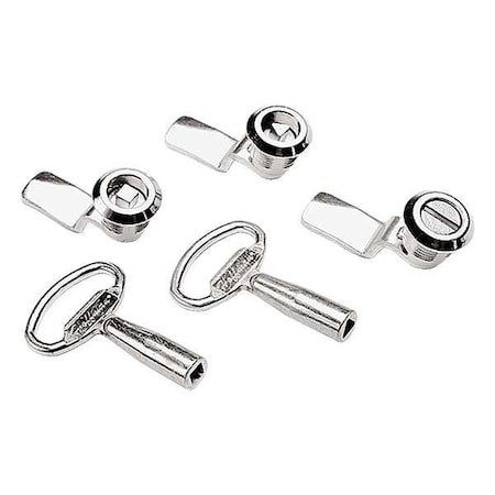Nvent Hoffman Latch Kit, NOVAL Accessory, Zinc AL31