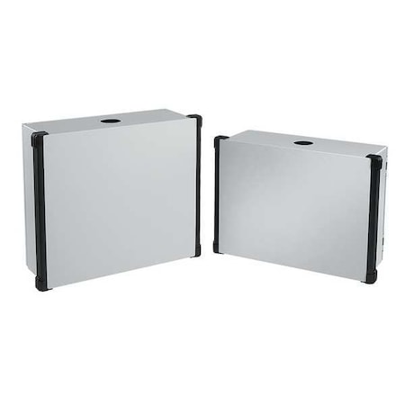 Nvent Hoffman 1 Point Latch with Handle Electrical Enclosures, 15.80 in H, 7.10 in D, 19.69 in W, 12, 4 CP405018