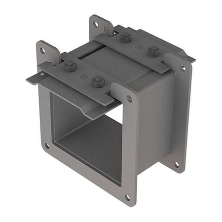 Nvent Hoffman Wireway Nipple, 12 Type, NEMA 12 Rating, Steel, Painted F44LN3