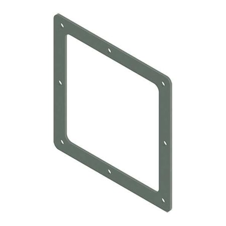 Nvent Hoffman Wireway Box Connector, 12 Type, NEMA 12 Rating, Steel, Painted F66LB