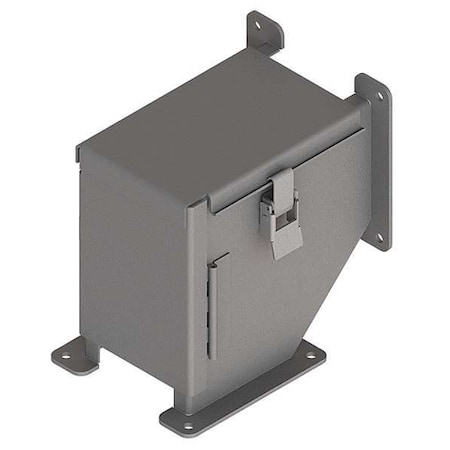 Nvent Hoffman Wireway 90 Degree Elbow, 12 Type, NEMA 12 Rating, Steel, Painted F44LE9C