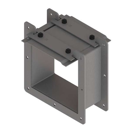 Nvent Hoffman Wireway Nipple, 12 Type, NEMA 12 Rating, Steel, Painted F66LN3