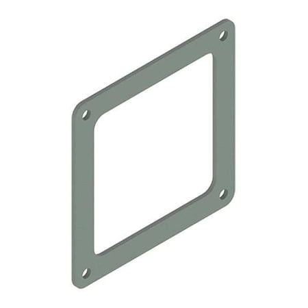 Nvent Hoffman Feed-Thru Box Connector, 12 Type, NEMA 12 Rating, Steel, Painted F22WB