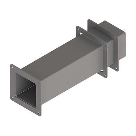 Nvent Hoffman Wireway Telescope Fitting, 12 Type, NEMA 12 Rating, Steel, Painted F44WA