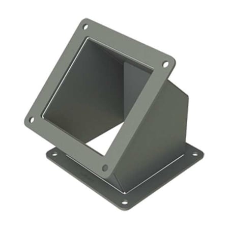 Nvent Hoffman Wireway 45 Degree Elbow, 12 Type, NEMA 12 Rating, Steel, Painted F44WE45