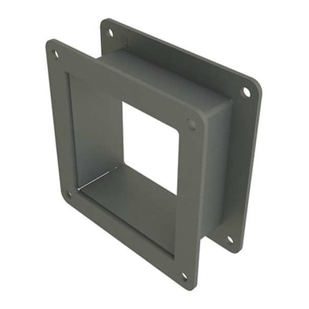 Nvent Hoffman Wireway Nipple, 12 Type, NEMA 12 Rating, Steel, Painted F44WN2