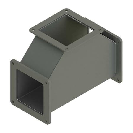 Nvent Hoffman Wireway Tee, 12 Type, NEMA 12 Rating, Steel, Painted F44WT