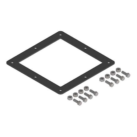 Nvent Hoffman Wireway Gasket and Screws, 12 Type, NEMA 12 Rating, Steel, ANSI 61 Polyester Powder F66WG