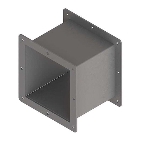 Nvent Hoffman Wireway Nipple, 12 Type, NEMA 12 Rating, Steel, Painted F66WN6