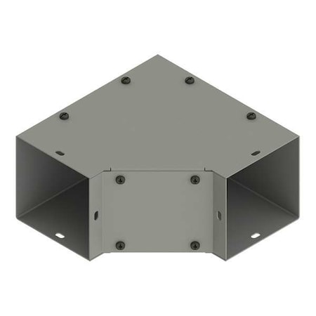 Nvent Hoffman Wireway 90 Degree Elbow, 1 Type, NEMA 1 Rating, Steel, Painted F4490EIN