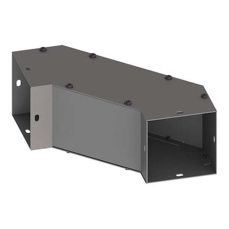 Nvent Hoffman Wireway 90 Degree Sweep Elbow, 1 Type, NEMA 1 Rating, Steel, Painted F44G90SE