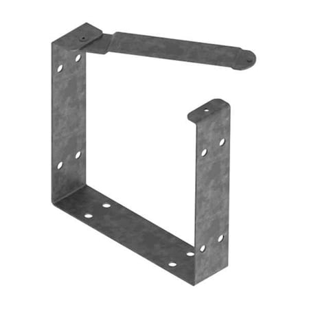 Nvent Hoffman Wireway U-Connector, 1 Type, NEMA 1 Rating, Steel, Galvanized F66GUCGV