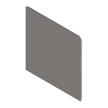 Nvent Hoffman Interior Panel, 10 Gangs, Steel A72P60