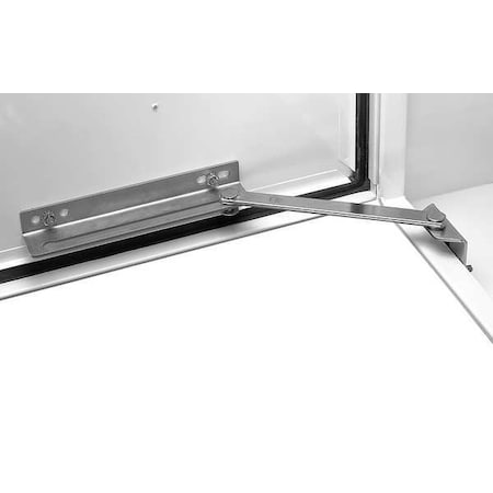 Nvent Hoffman Door Stop Kit, Door Stop Accessory, Steel ALGDSTOP2