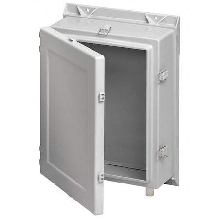 Nvent Hoffman Quick Release Latch Electrical Enclosures, 24.19 in H, 12 in D, 24 in W, 12, 13, 3, 3R, 4, 4X A24H2412GQRLP