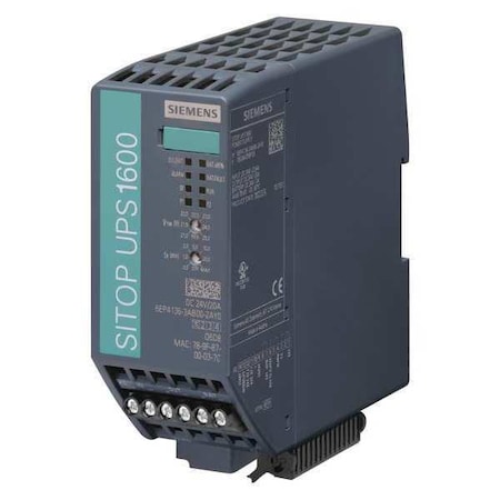 Siemens UPS System, 600kVA, Standby, Out: 24V DC In: 24V DC 6EP41363AB002AY0