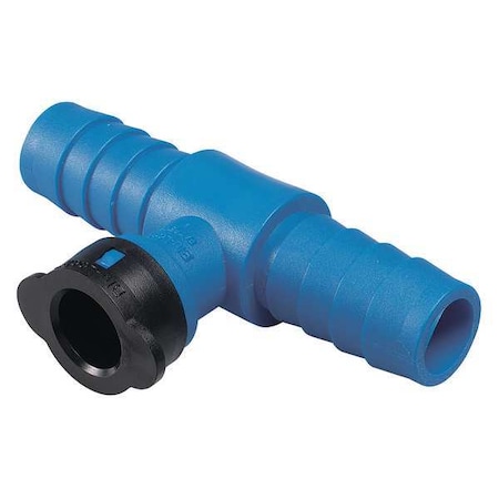 Hydrorain Tee, 1 in. Insert x 1/2 in. Tube, 150 psi 37904