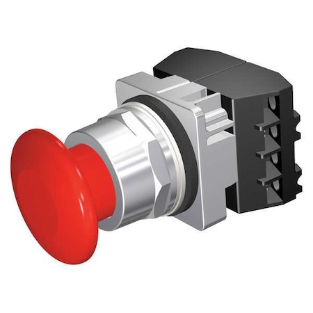 Siemens Push Button Operator, 30 mm, 2NO, Red 52PM9W2F