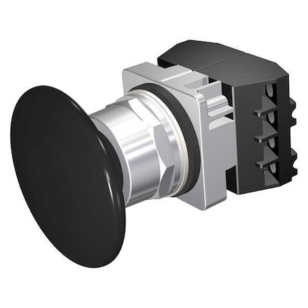 Siemens Push Button Operator, 30 mm, 2NC, Black 52PM9V1G