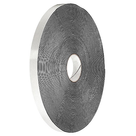 Tapecase Double-Sided Foam Tape, 1 in W, 5 yd L, 1/16 in, Vinyl, Double-Sided VF16B