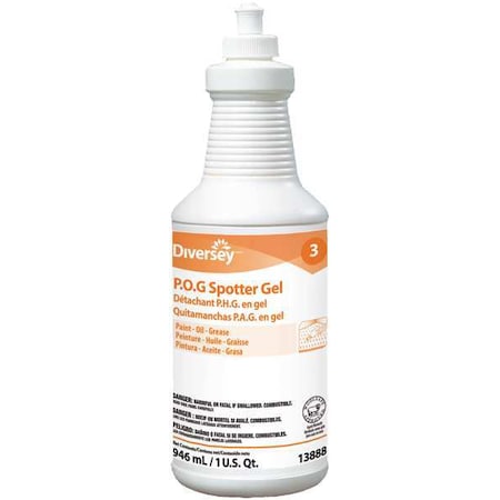 Diversey Carpet Spotter, 32 oz., pH 7.8, PK6 913888