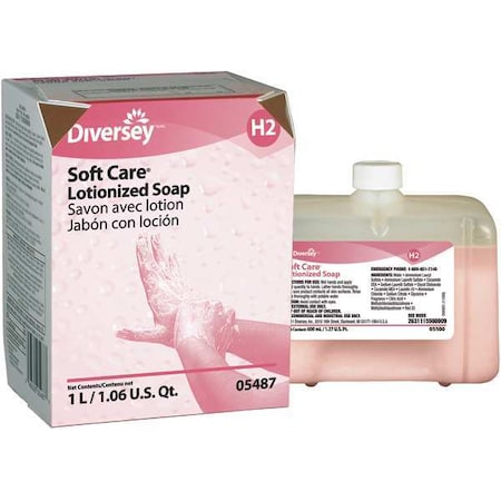 Soft Care 1L Liquid Hand Soap Cartridge 05487.