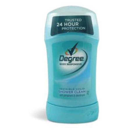 Degree Deodorant, 1.6 oz., Clear, Solid, PK12 CB251609