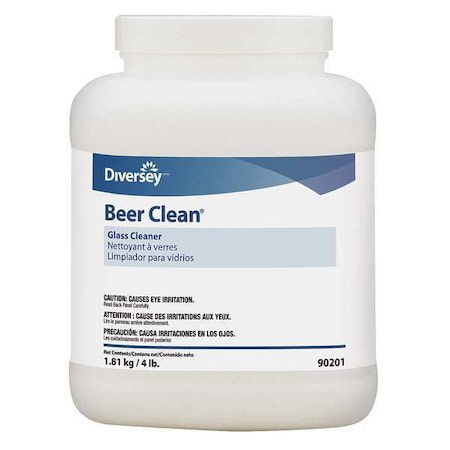 Beer Clean General Purpose Cleaners, Jar, 4 lb, Odorless 990201