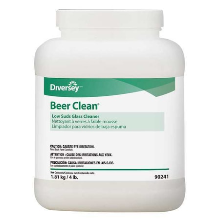 Beer Clean General Purpose Cleaners, Jar, 4 lb, Odorless 990241