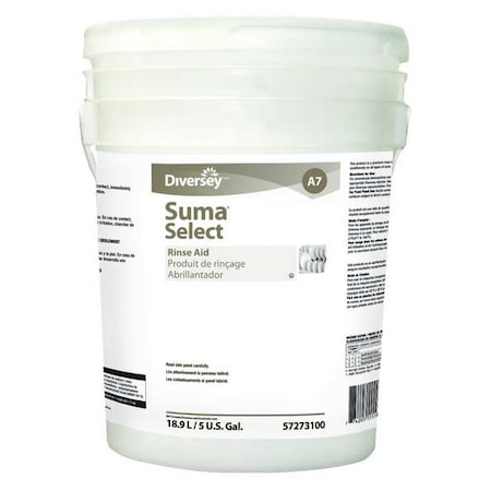 Diversey Dishwashing Detergent, 5 gal., Blue,  957273100