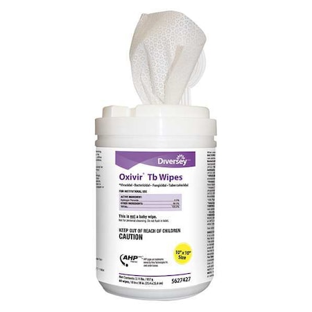 Diversey Disinfecting Wipes, PK4 5627427