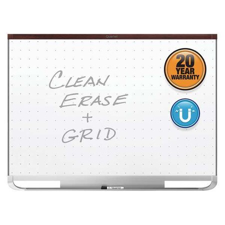 Quartet 48"x72" Magnetic Steel Whiteboard, Gloss TEM547M