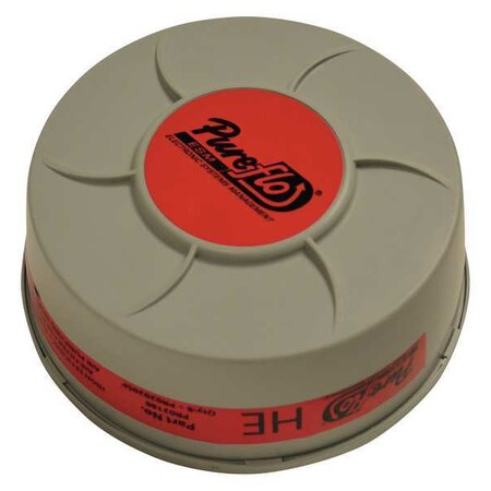 Allegro Industries Filter, Threaded, NIOSH, Magenta, 8 PK, NIOSH 2000-HEPA