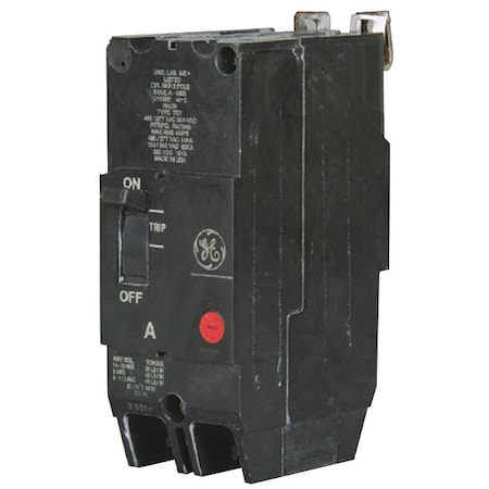 Ge Molded Case Circuit Breaker, TEYF Series, 40A, 2 Pole, 277/480V AC, 18kA at 277/480V AC TEYF240