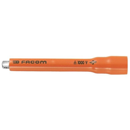 Facom Insulated Socket Extensin, 1/4"Dr, 4-1/2"L FT-R.210AVSE