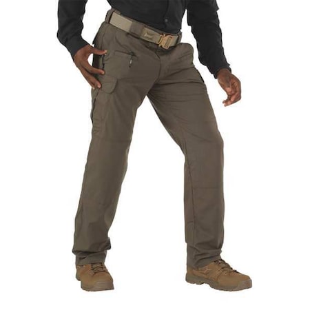5.11 Men's Stryke Pant, 42, Tundra, 65% Polyester/35% Cotton Flex-Tac Mechanical Stretch Ripstop 74369ABR-192-42-32