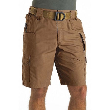 5.11 Men's Taclite Pro 11" Ripstop Short, 32, Brown, 35% Cotton Ripstop, 65% Polyester 73308ABR-116-32-R