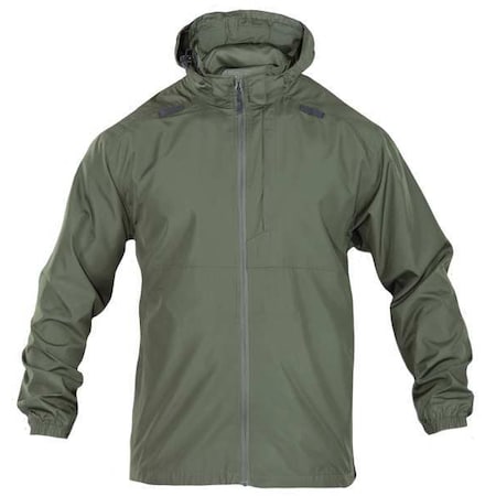 5.11 Green Packable Operator Jacket size M 48169